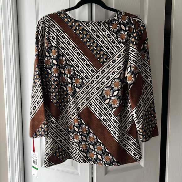 Ruby Rd Animal Print Shirt - Picture 4 of 4